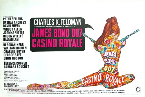 Casino Royale - Belgian Movie Poster