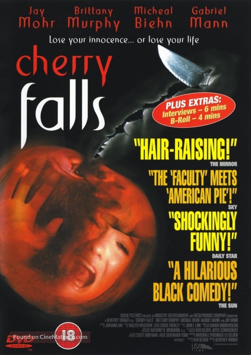 Cherry Falls - British DVD movie cover