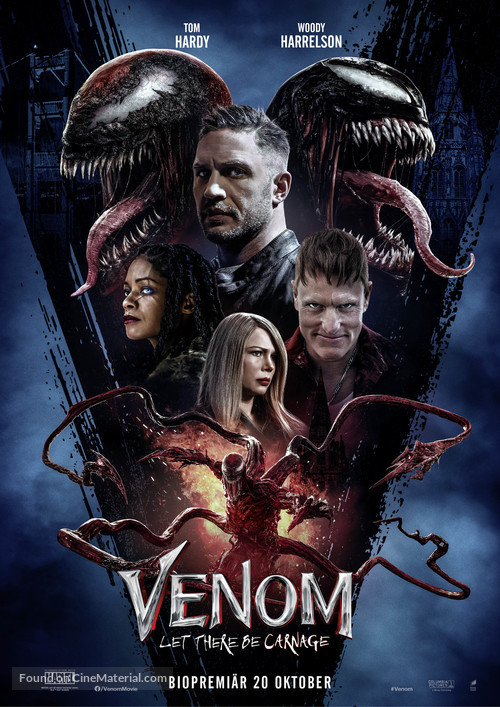 Venom: Let There Be Carnage - Swedish Movie Poster