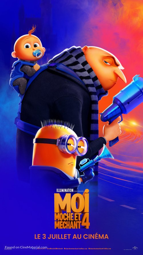 Despicable Me 4 - French Movie Poster