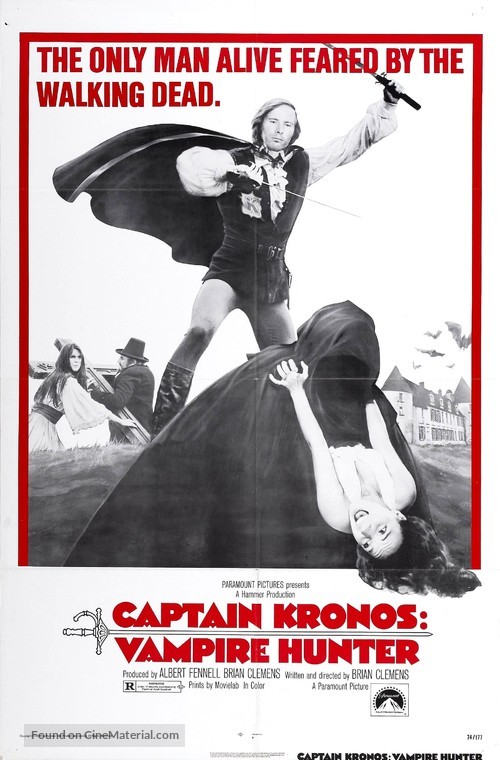 Captain Kronos - Vampire Hunter - Movie Poster