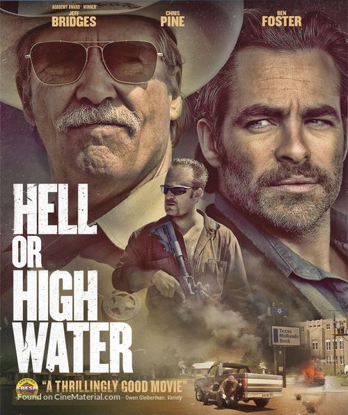 Hell or High Water - Blu-Ray movie cover