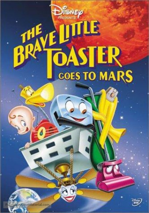 The Brave Little Toaster Goes to Mars - DVD movie cover