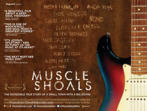 Muscle Shoals - British Movie Poster