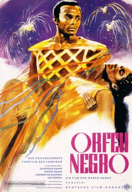 Orfeu Negro - German Movie Poster