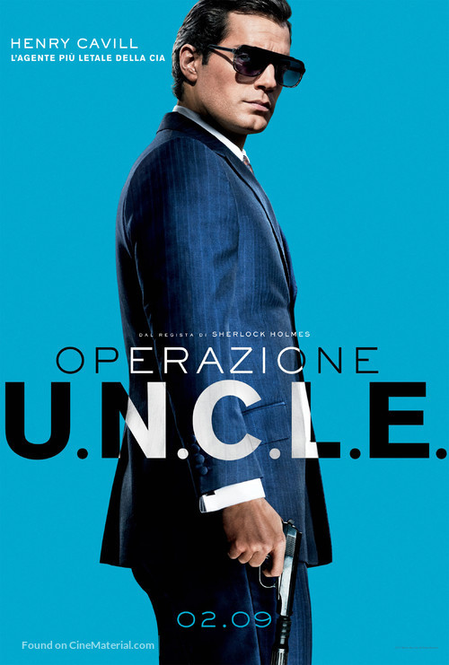 The Man from U.N.C.L.E. - Italian Movie Poster