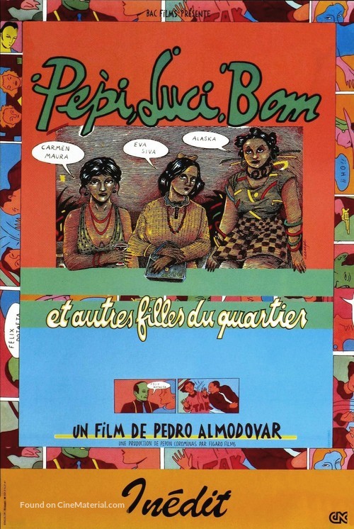 Pepi, Luci, Bom y otras chicas del mont&oacute;n - French Movie Cover