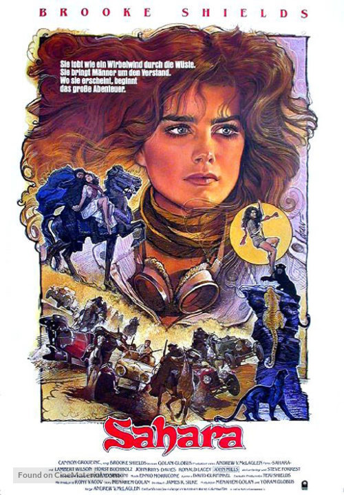 Sahara - German Movie Poster