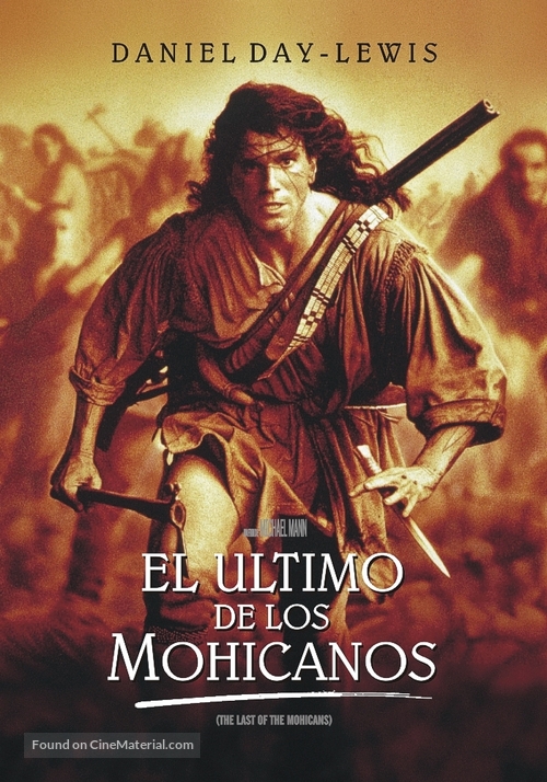 The Last of the Mohicans - Argentinian Movie Poster