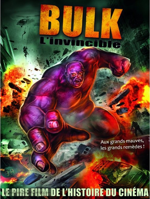 The Amazing Bulk - French DVD movie cover