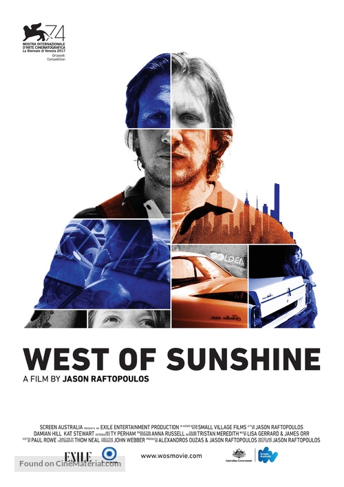 West of Sunshine - Australian Movie Poster