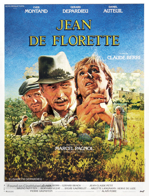 Jean de Florette - French Movie Poster