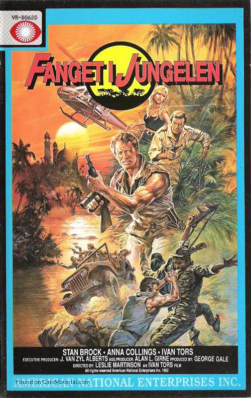 Escape from Angola - Norwegian Movie Cover