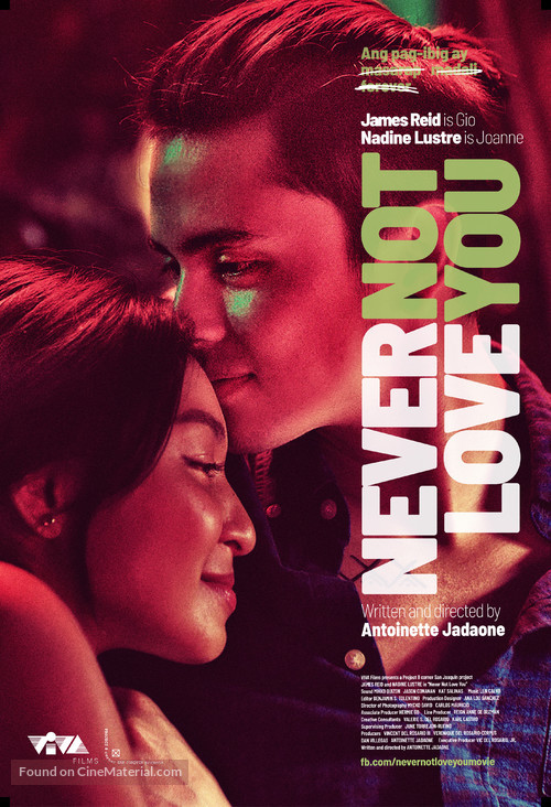 Never Not Love You - Philippine Movie Poster