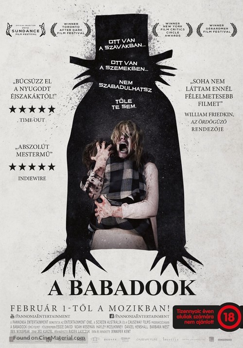 The Babadook - Hungarian Movie Poster