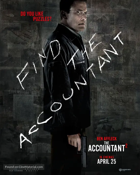 The Accountant 2 - British Movie Poster