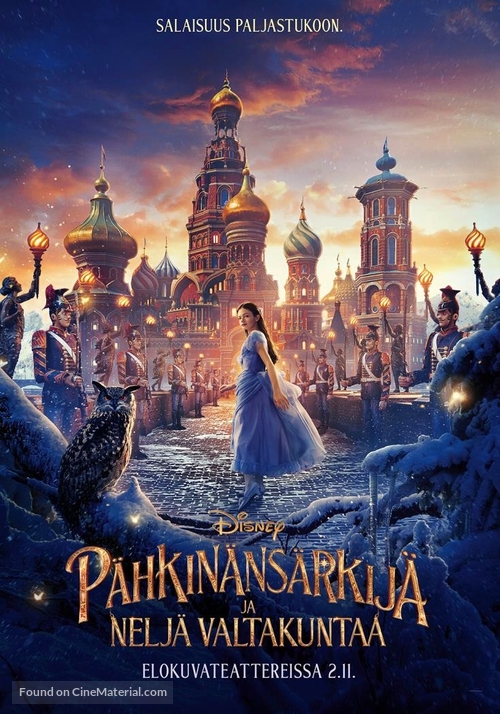 The Nutcracker and the Four Realms - Finnish Movie Poster