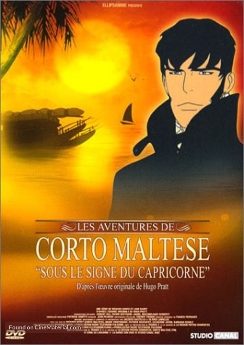 Corto Maltese - Sous le signe du capricorne - French DVD movie cover