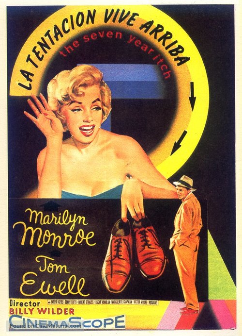 The Seven Year Itch - Spanish Movie Poster