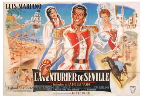 Aventuras del barbero de Sevilla - French Movie Poster
