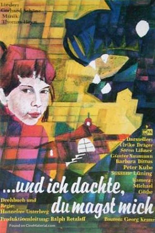 ...und ich dachte, du magst mich - German Movie Poster