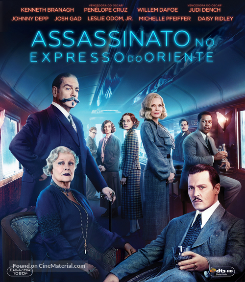 Murder on the Orient Express - Brazilian Movie Cover