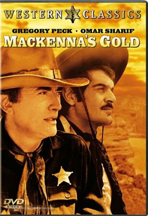 Mackenna&#039;s Gold - DVD movie cover