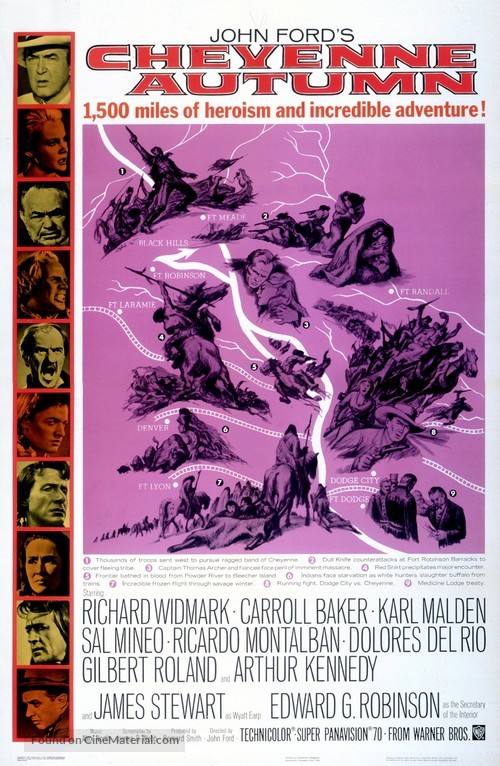 Cheyenne Autumn - Movie Poster