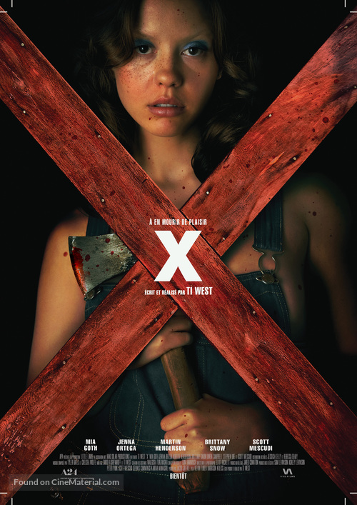 X - Canadian Movie Poster