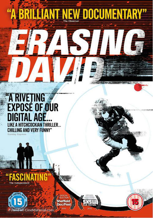 Erasing David - British Movie Cover