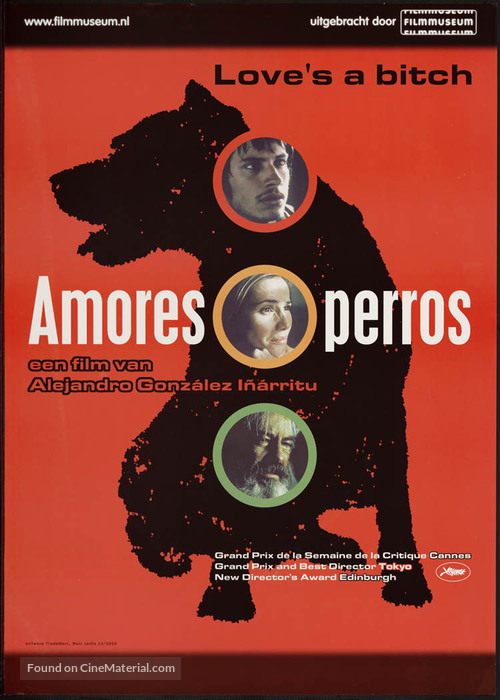 Amores Perros - Dutch Movie Poster