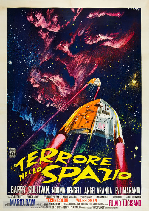Terrore nello spazio - Italian Movie Poster