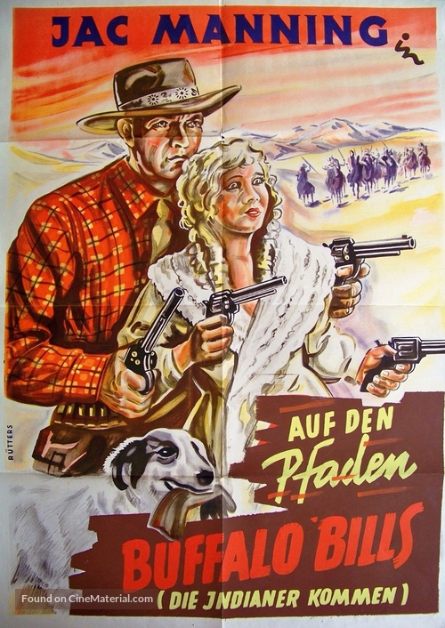 The Indians Are Coming - German Movie Poster