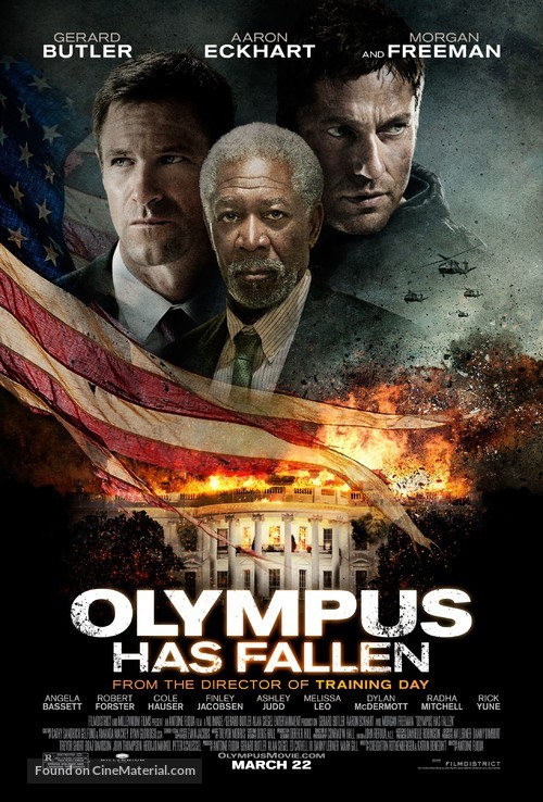 Olympus Has Fallen - Theatrical movie poster