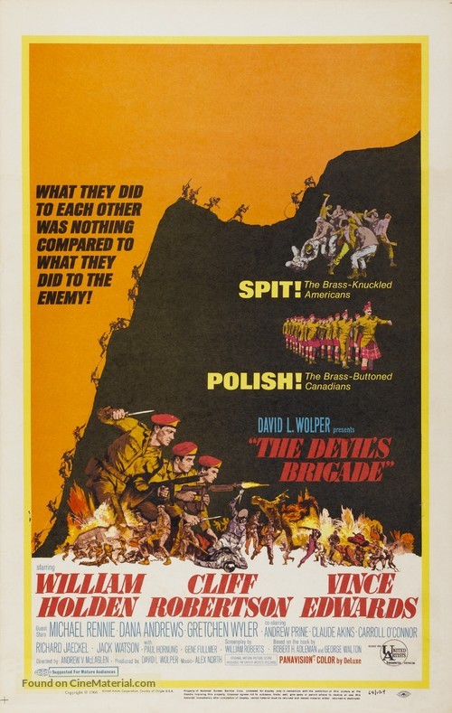 The Devil&#039;s Brigade - Movie Poster