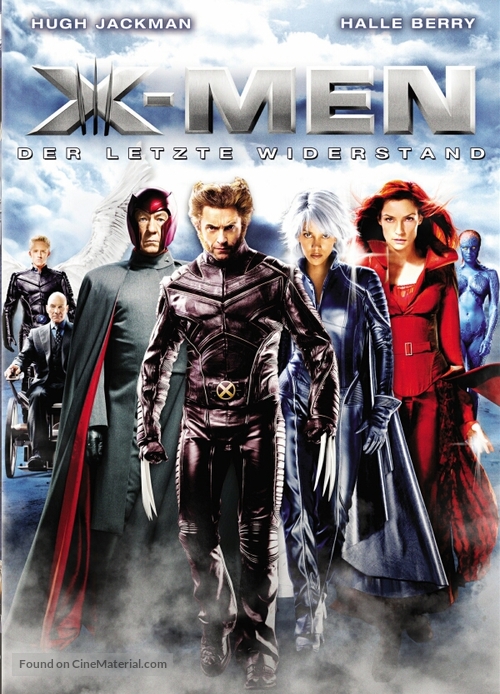 X-Men: The Last Stand - German Movie Cover