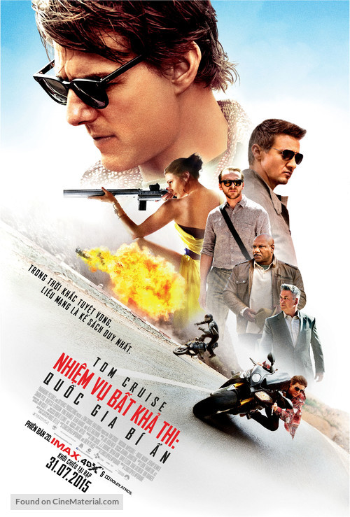 Mission: Impossible - Rogue Nation - Vietnamese Movie Poster