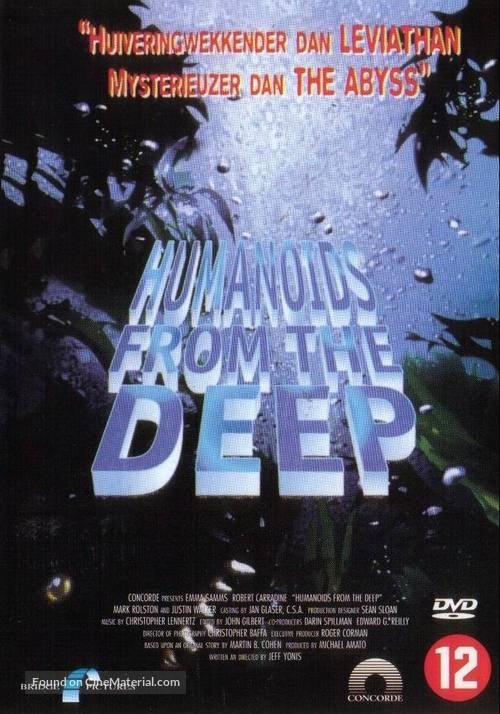 Humanoids from the Deep - Dutch DVD movie cover