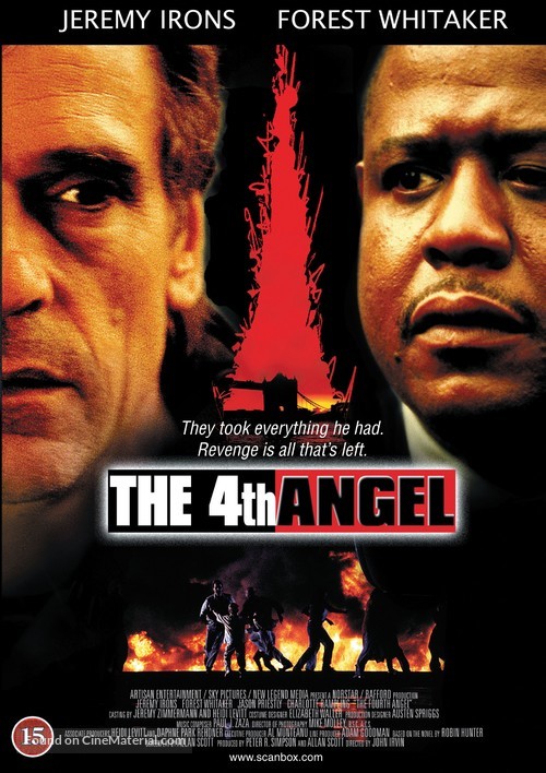 The Fourth Angel - Danish DVD movie cover