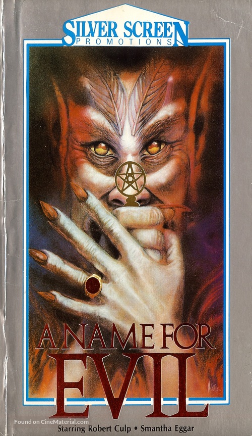 A Name for Evil - VHS movie cover