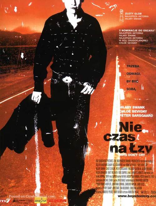 Boys Don&#039;t Cry - Polish Movie Poster