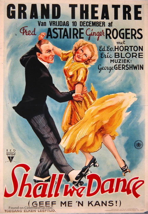 Shall We Dance - Dutch Movie Poster