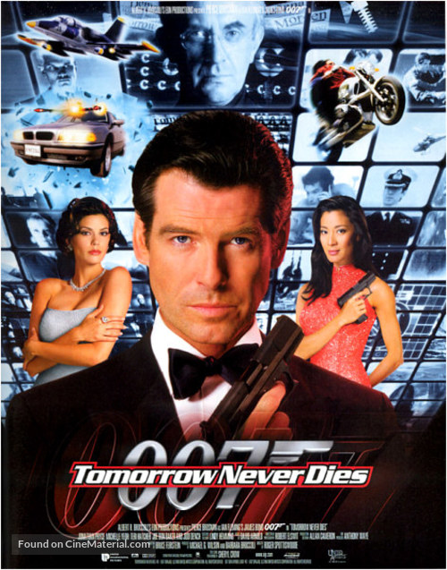 Tomorrow Never Dies - British Movie Poster