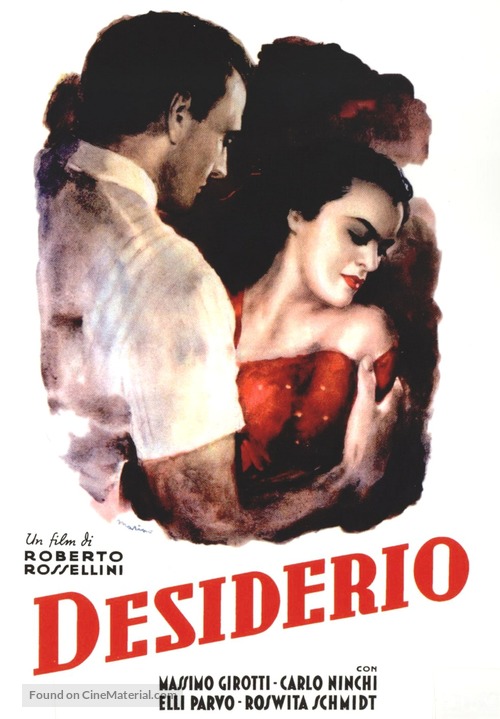 Desiderio - Italian Movie Poster