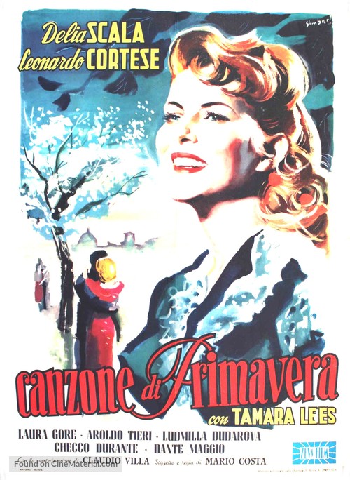 Canzone di primavera - Italian Movie Poster