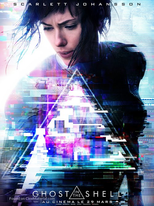 Ghost in the Shell - French Movie Poster