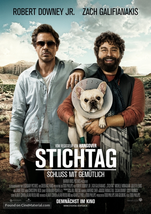 Due Date - German Movie Poster