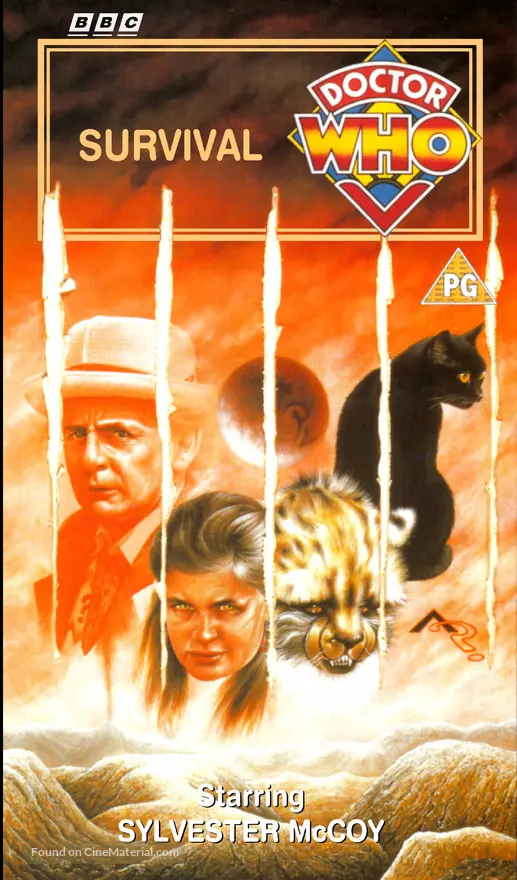 &quot;Doctor Who&quot; - British VHS movie cover