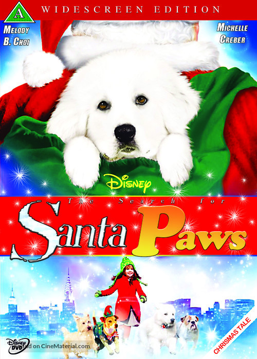 The Search for Santa Paws - Danish Movie Cover