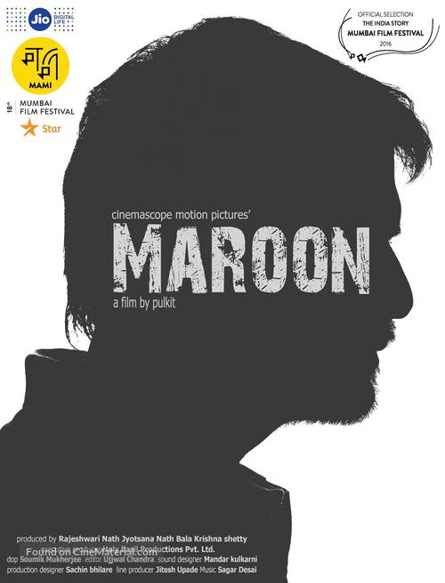 Maroon - Indian Movie Poster